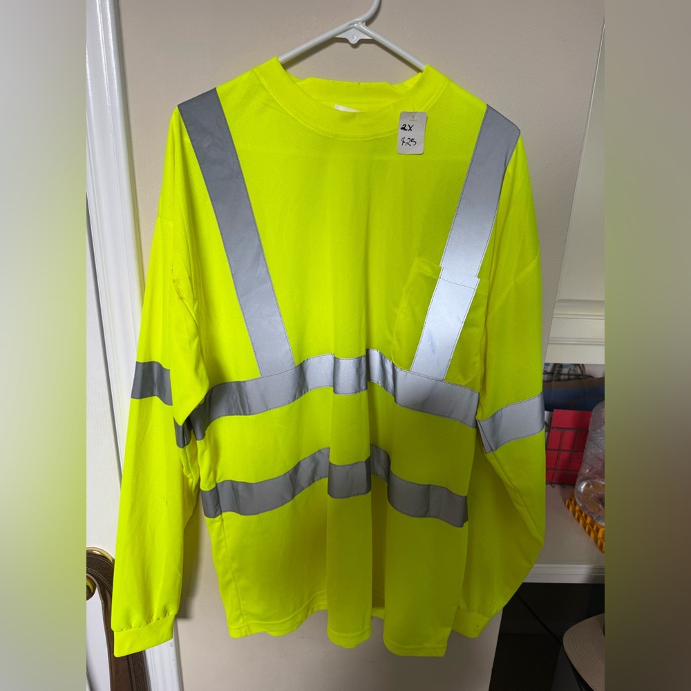 High-Visibility Reflective Safety Shirt